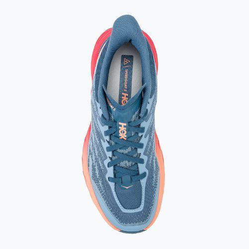 Scarpe da corsa da donna HOKA Speedgoat 5, vera alzavola/papaya