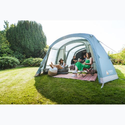 Vango Lismore Air 600XL pacchetto verde minerale tenda da campeggio per 6 persone