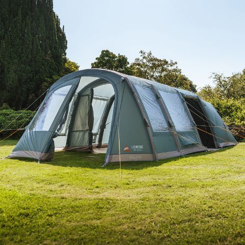 Vango Lismore Air 600XL pacchetto verde minerale tenda da campeggio per 6 persone