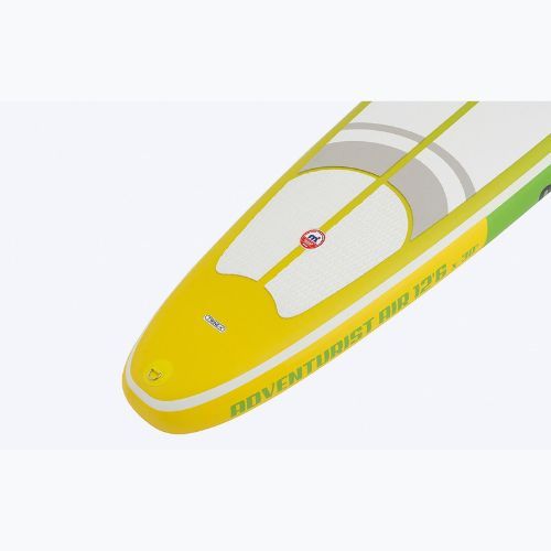 Tavola da SUP Mistral Adventurist Air 12'6" verde/bianco/giallo