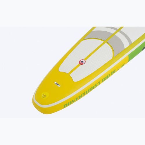 Tavola da SUP Mistral Adventurist Air 14'0" verde/bianco/giallo