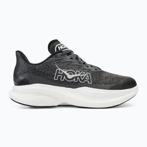 Scarpe da corsa HOKA Mach 6 bianco/nero per bambini