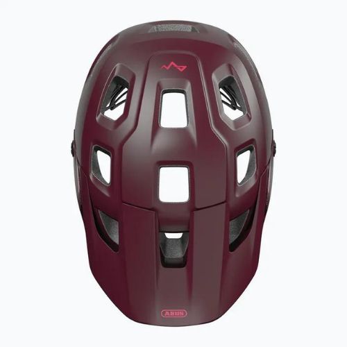 Casco da bicicletta ABUS MoDrop rosso mirtillo selvatico
