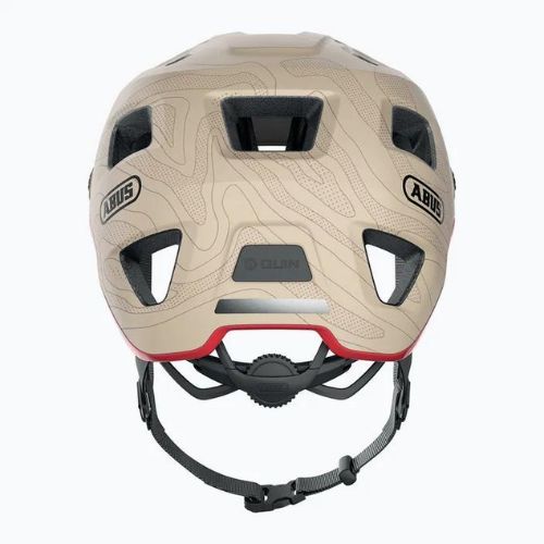 Casco da bicicletta ABUS MoDrop color cammello scuro