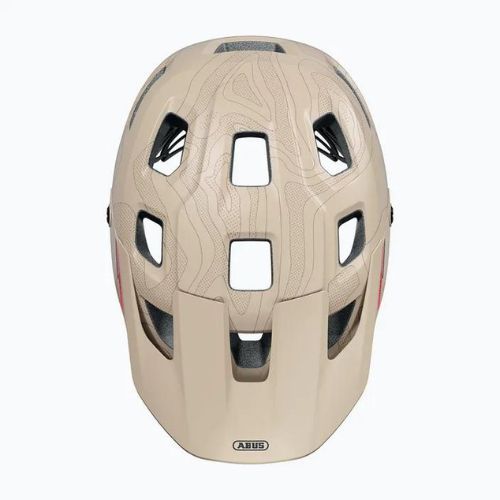 Casco da bicicletta ABUS MoDrop color cammello scuro
