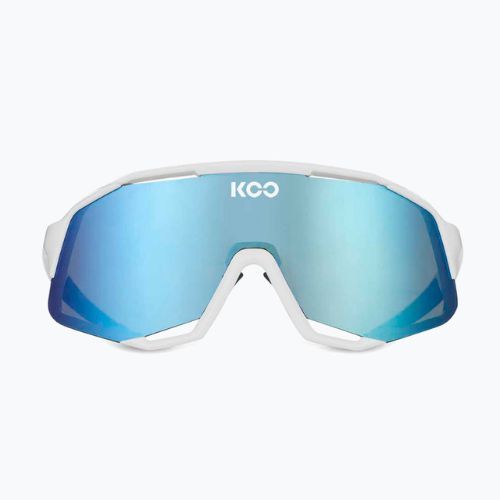 Occhiali da sole Koo Demos bianchi/turchesi