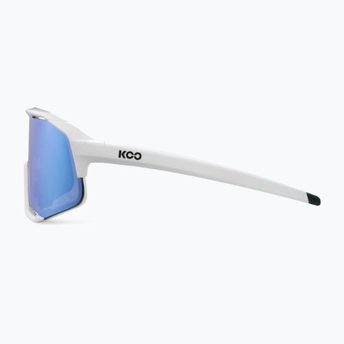 Occhiali da sole Koo Demos bianchi/turchesi