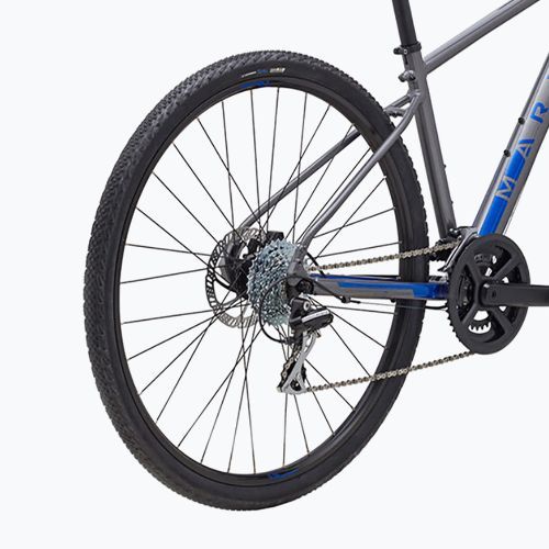 Bicicletta da cross Marin San Rafael DS2 700C grigio/blu lucido