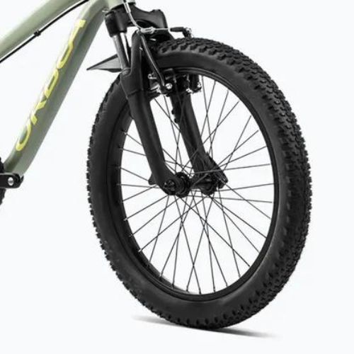 Orbea MX 20 XC 2024 verde metallizzato/giallo bici da bambino