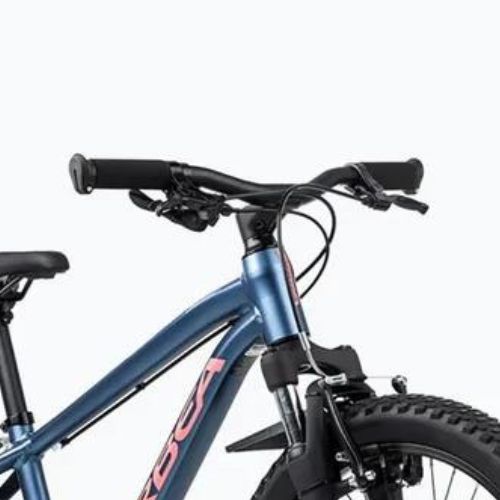 Orbea MX 20 XC 2024 blu polvere di luna/rosso bici da bambino