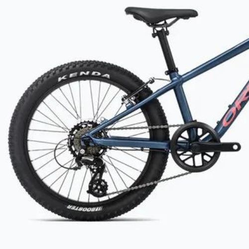 Orbea MX 20 XC 2024 blu polvere di luna/rosso bici da bambino
