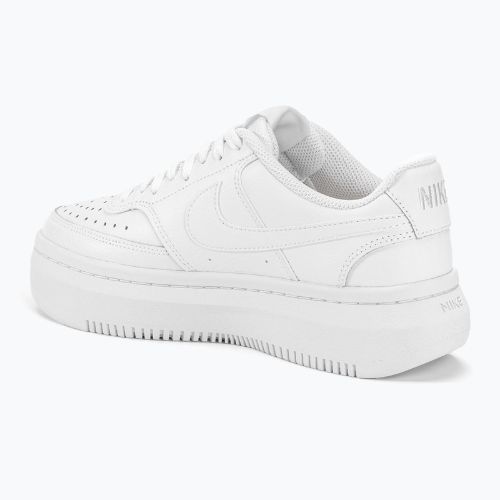 Nike Court Vision Alta scarpe da donna bianco / bianco / bianco