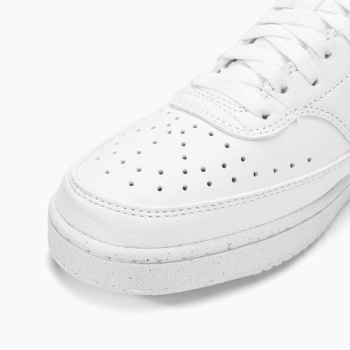 Scarpe da uomo Nike Court Vision Low Next Nature bianco/bianco/bianco