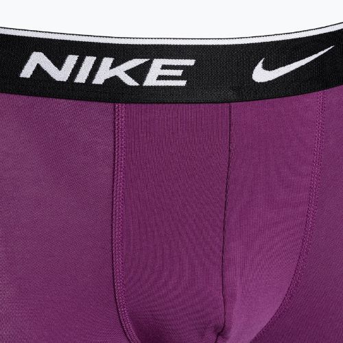 Uomo Nike Everyday Cotton Stretch Trunk boxer 3 paia verde/viola/blu