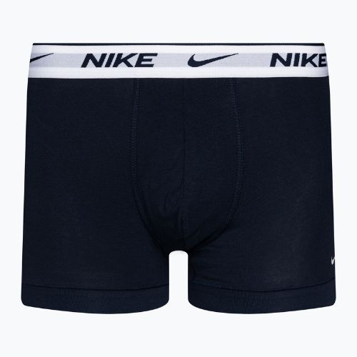 Boxer da uomo Nike Everyday Cotton Stretch Trunk 3 paia blu/arancio/rosso