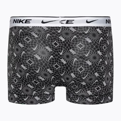 Boxer Nike Everyday Cotton Stretch Trunk Uomo 3 paia nero/blu/grigio