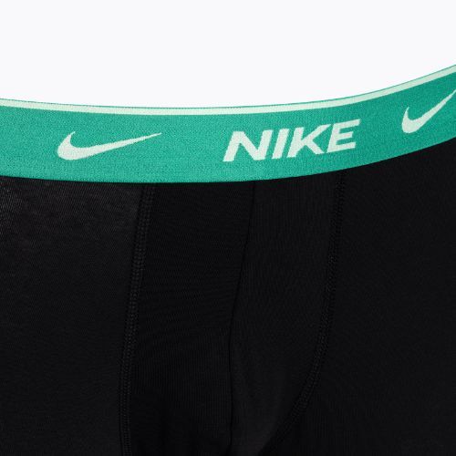 Boxer da uomo Nike Everyday Cotton Stretch Trunk 3 paia blu/turchese/rosa