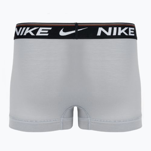Boxer da uomo Nike Dri-FIT Ultra Comfort Trunk 3 paia grigio/arancio