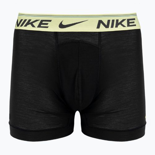 Uomo Nike Dri-FIT Ultra Comfort Slip Boxer 3 paia nero/giallo/fuxia