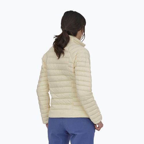 Piumino donna Patagonia Down Sweater lana bianco