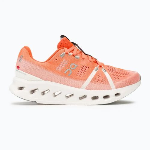 Scarpe da corsa On Cloudsurfer bianco/fiamma da uomo