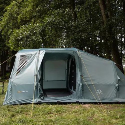 Tenda da campeggio gonfiabile per 6 persone KADVA AIRcamp 6.24 verde
