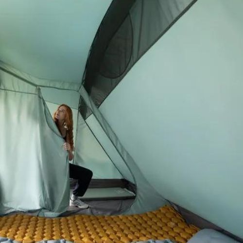 Tenda da campeggio gonfiabile per 6 persone KADVA AIRcamp 6.24 verde