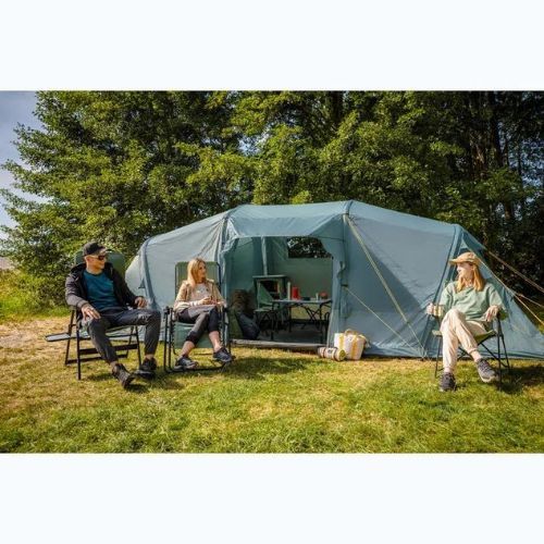 Tenda da campeggio gonfiabile per 8 persone KADVA AIRcamp 8.44 verde