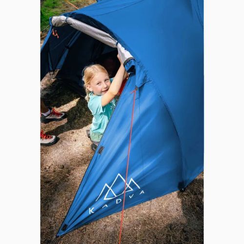 Tenda da campeggio per 3 persone KADVA CAMPdome 3 blu