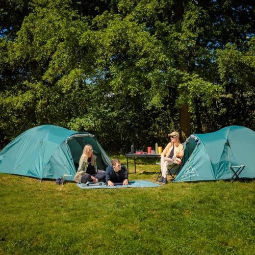 Tenda da campeggio per 4 persone KADVA CAMPdome 4 verde