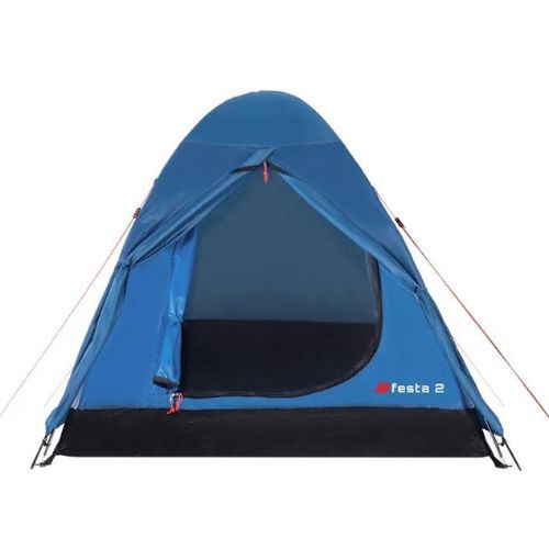 KADVA Festa 2 Tenda da campeggio per 2 persone blu