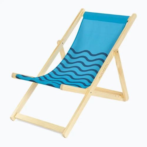 AQUASTIC Sedia da spiaggia Sunlito blu