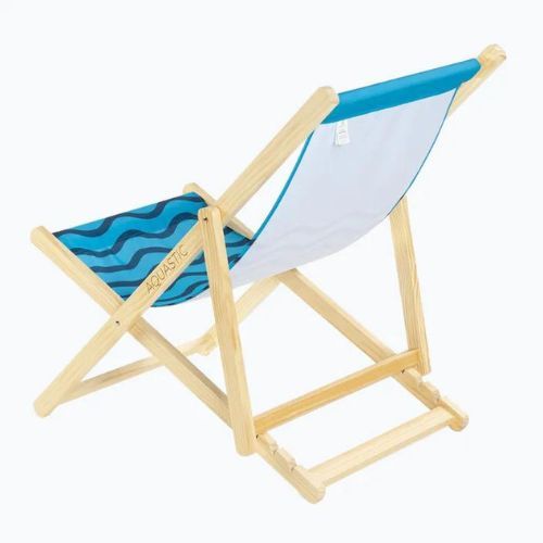 AQUASTIC Sedia da spiaggia Sunlito blu