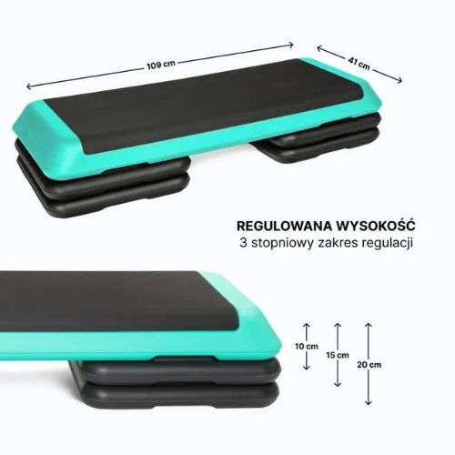 XTREXO Stepper aerobico AS01 verde