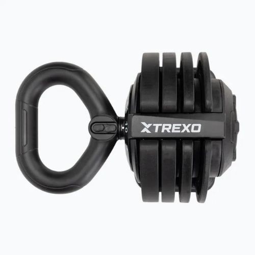 TREXO TXO-B4W004 Kettlebell regolabile da 12 kg nero