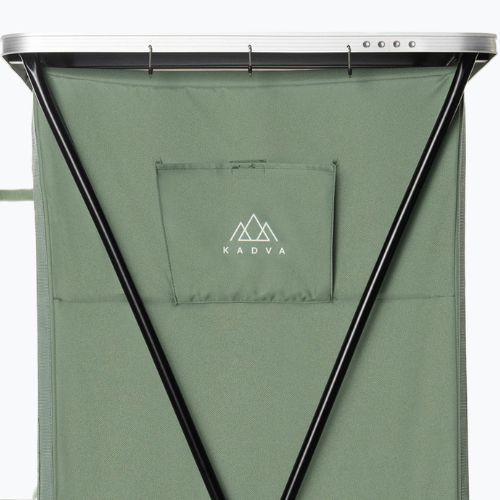 Armadio da campeggio KADVA CAMPshelf 24 verde