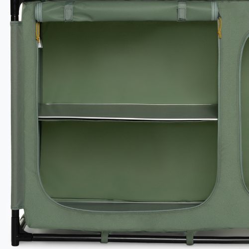 Armadio da cucina da campeggio KADVA CAMPcook 221 verde