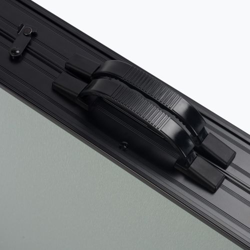 Tavolo da campeggio pieghevole + sedie KADVA CAMPtable set per 4-6 persone grigio