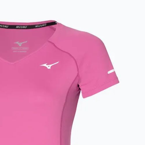 Maglietta da corsa da donna Mizuno Sun Protect Tee orchidea selvatica
