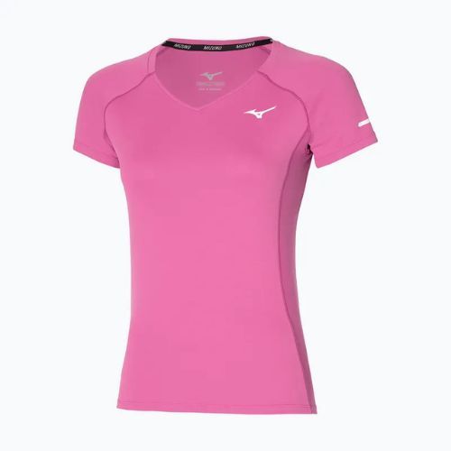 Maglietta da corsa da donna Mizuno Sun Protect Tee orchidea selvatica