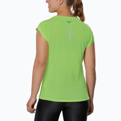 Maglietta da corsa da donna Mizuno Aero Tee neolime