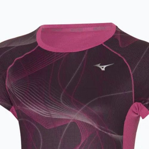 Maglietta da corsa da donna Mizuno Aero Tee gape wine