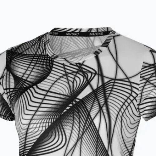 Maglietta da running da donna Mizuno Graphic Tee bianco