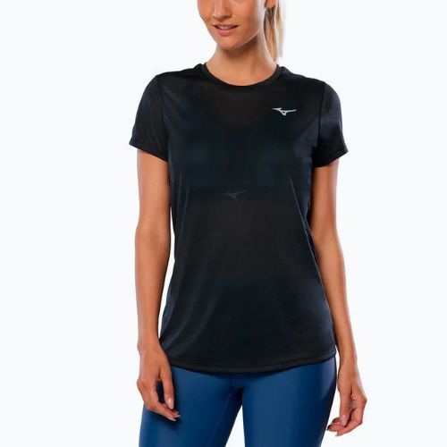 Maglietta da corsa da donna Mizuno Core Graphic Tee nero
