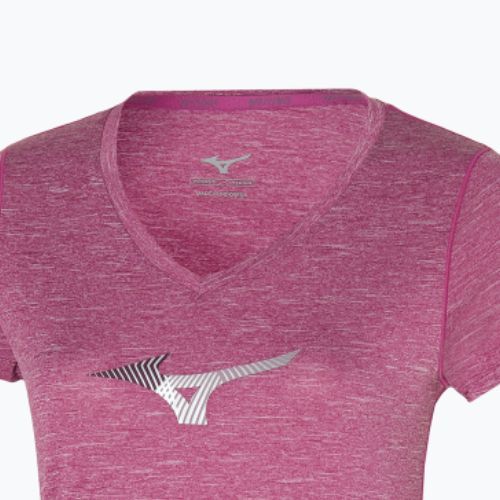 Maglietta da corsa da donna Mizuno Impusle Core RB Tee magenta haze
