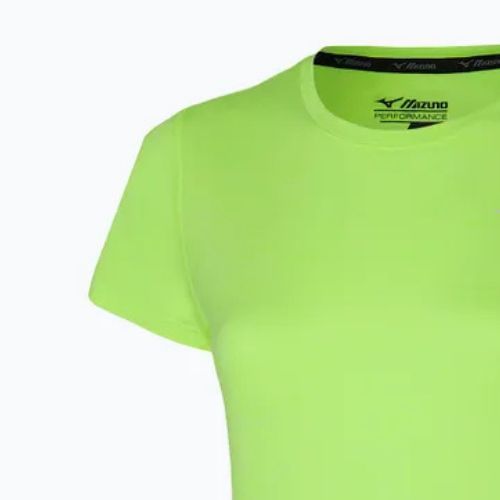 Maglietta da corsa da donna Mizuno Impulse Core Tee neolime