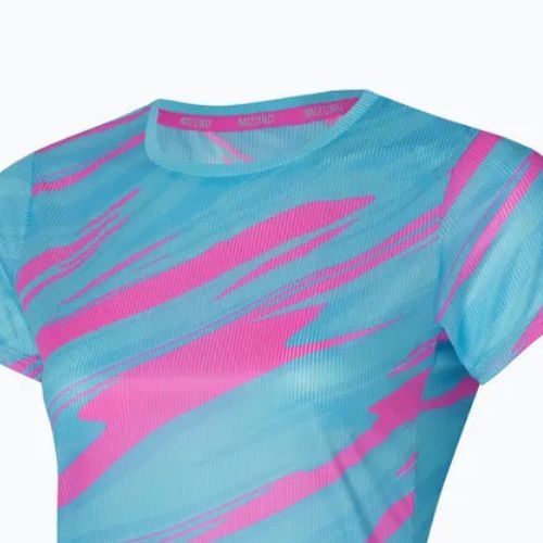 Maglietta da corsa da donna Mizuno DAF Graphic Tee sabbia antigua