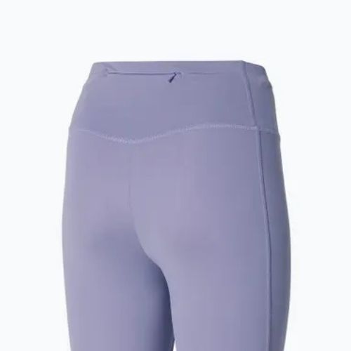 Leggings running donna Mizuno Core 3/4 lilla pastello