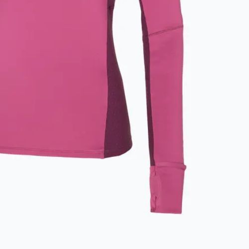 Felpa running donna Mizuno Warmalite HZ magenta haze