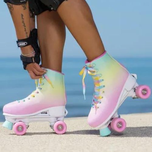 Pattini a rotelle da donna ATTABO Aquatica multicolore